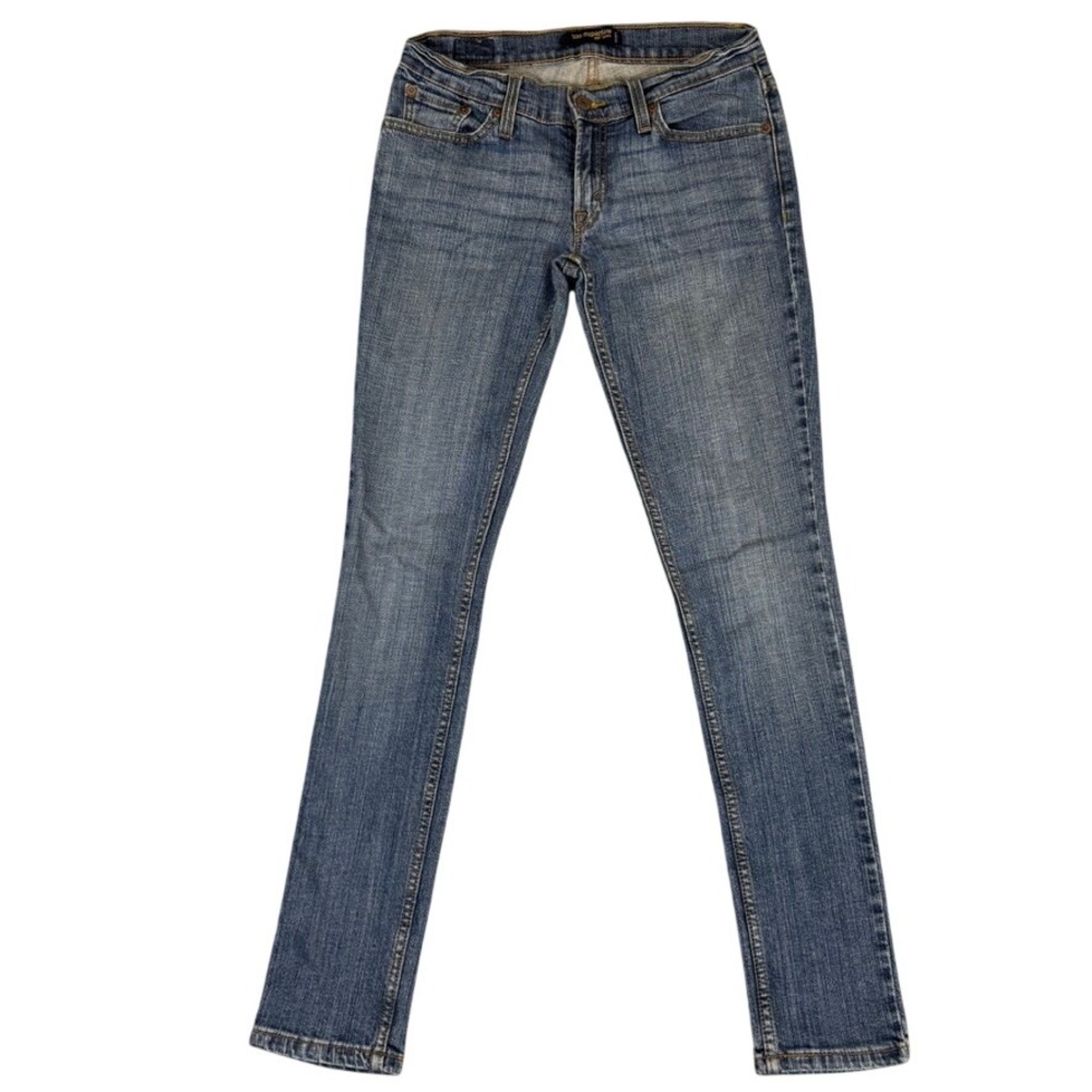 Levis 524 Too Superlow Jeans Medium Wash Slim Stretch Denim Pants 7M